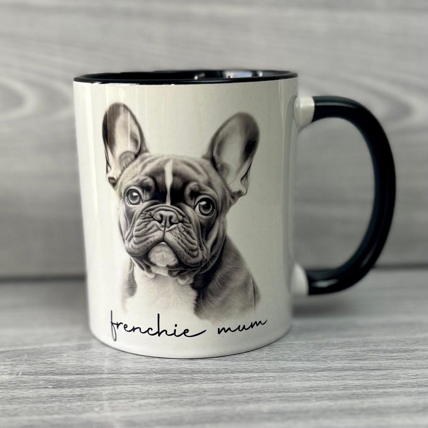 Personalised French Bulldog Mug | Personalised Frenchie Mug | Gift for Her