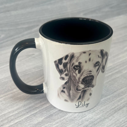 Personalised Dalmation Mug | Personalised Dalmation Birthday | Dog Gifts for Owners | Gift for Her | Dog Mug Gift