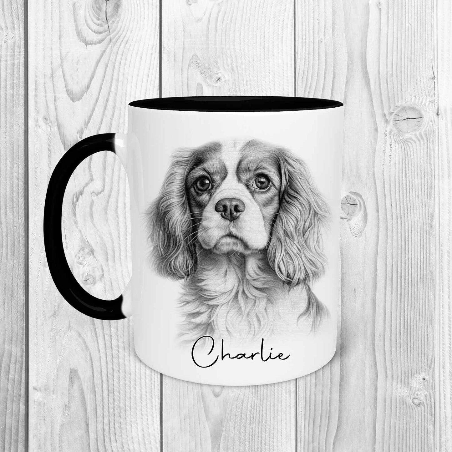 Personalised King Charles Cavalier Mug | King Charles Spaniel Gifts | Gift for Her | King Charles Cavalier Spaniel