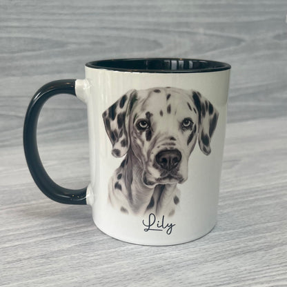 Personalised Dalmation Mug | Personalised Dalmation Birthday | Dog Gifts for Owners | Gift for Her | Dog Mug Gift