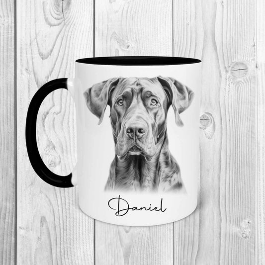 Personalised Great Dane Mug | Great Dane Gifts | Gift for Her | Great Dane Merchandise | Great Dane Dad