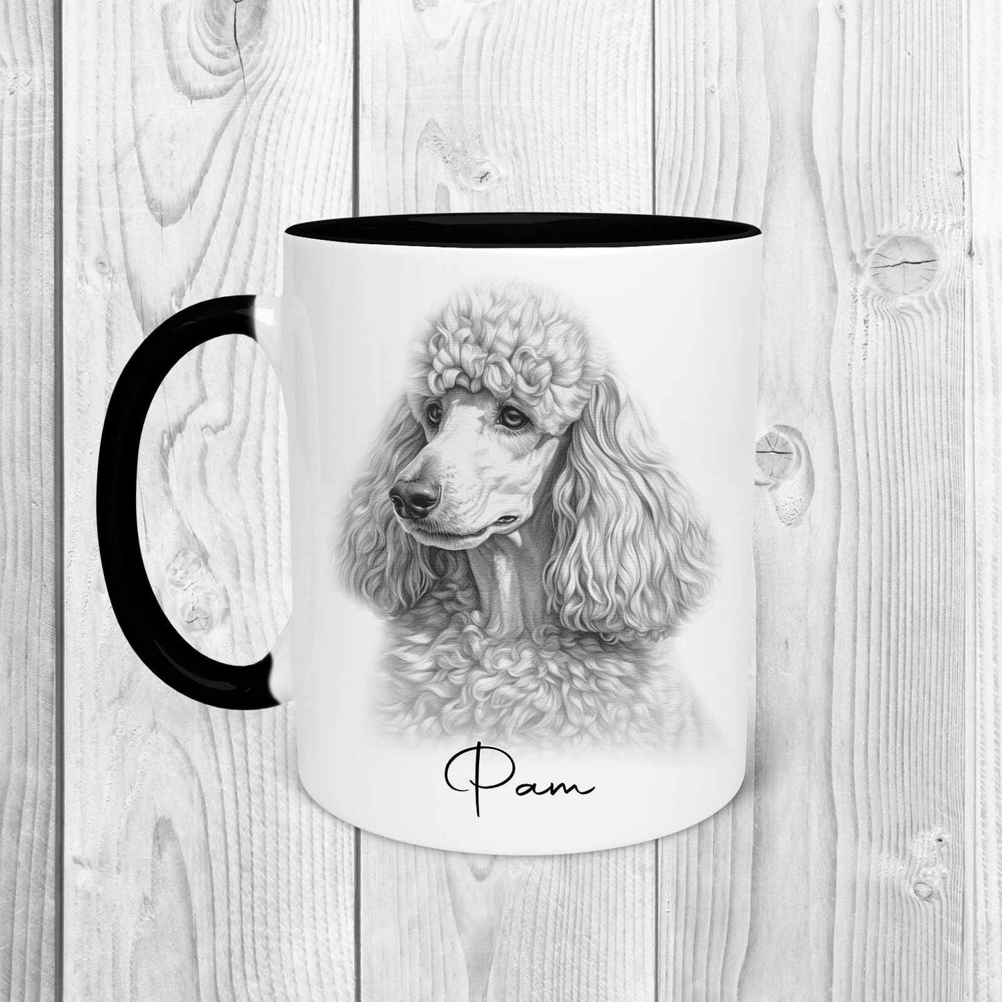 Personalised Poodle Mug | Poodle Gifts | Gift for Her | Poodle Birthday Gifts | Poodle Christmas