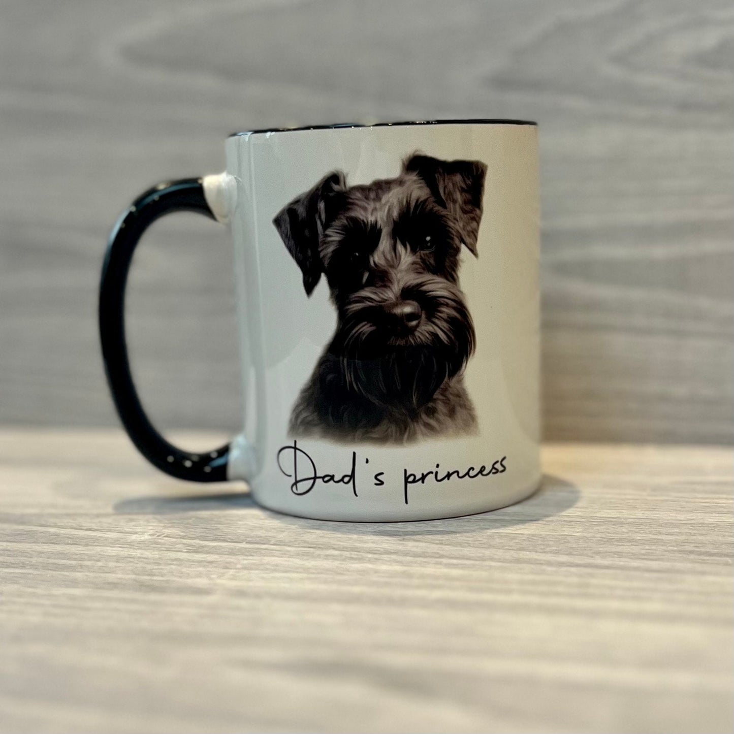 Personalised Schnauzer Mug | Personalised Schnauzer Birthday | Schnauzer Mum | Gift for Her | Schnauzer Gifts | Schnauzer Coaster