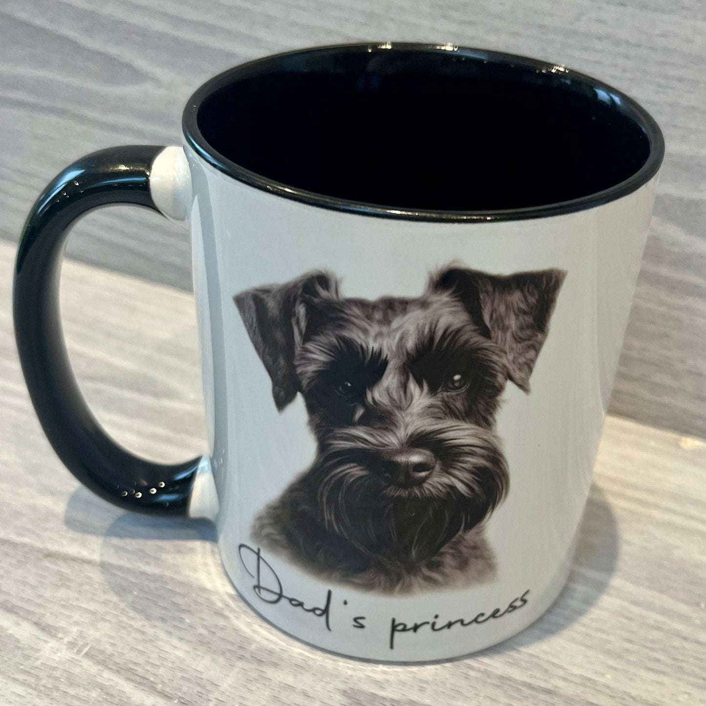 Personalised Schnauzer Mug | Personalised Schnauzer Birthday | Schnauzer Mum | Gift for Her | Schnauzer Gifts | Schnauzer Coaster