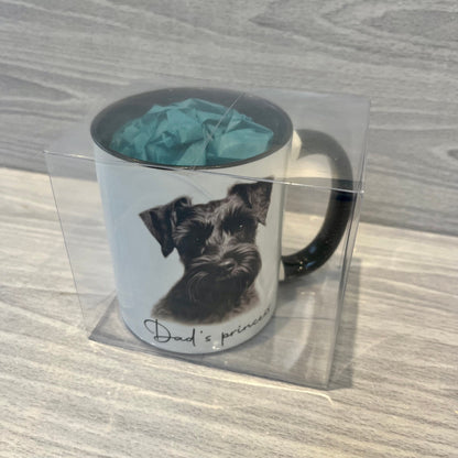 Personalised Schnauzer Mug | Personalised Schnauzer Birthday | Schnauzer Mum | Gift for Her | Schnauzer Gifts | Schnauzer Coaster