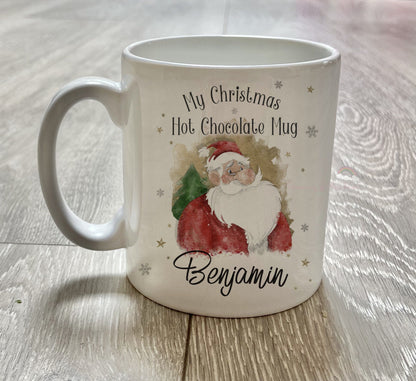 Personalised Father Christmas Mug | Personalised Christmas Eve Mug | Christmas Eve Box