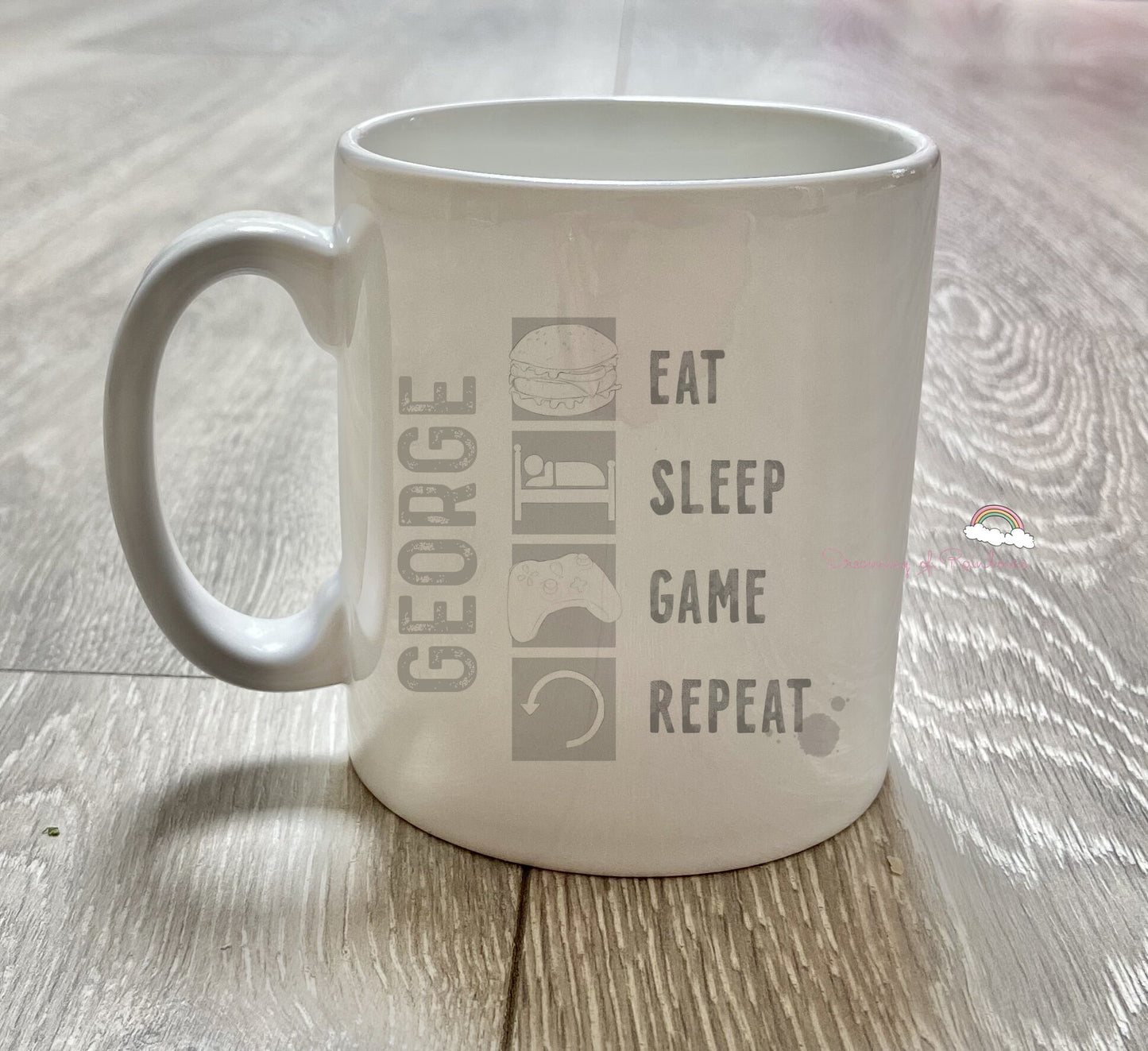 Gamer Mug | Eat Sleep Game Repeat Mug | Gaming Gift