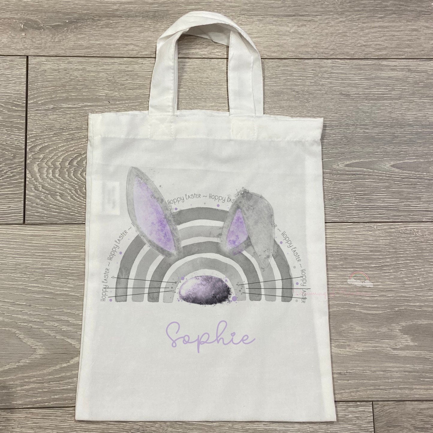 Personalised Easter Bunny Bag| Easter Egg Hunt Bag