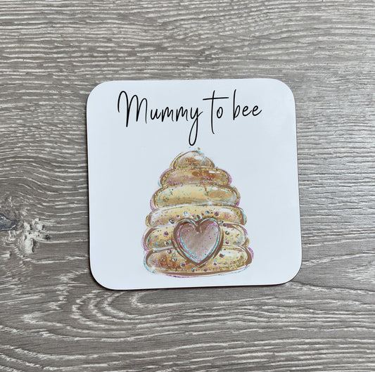 Mummy to bee Gift | Mum to bee coaster