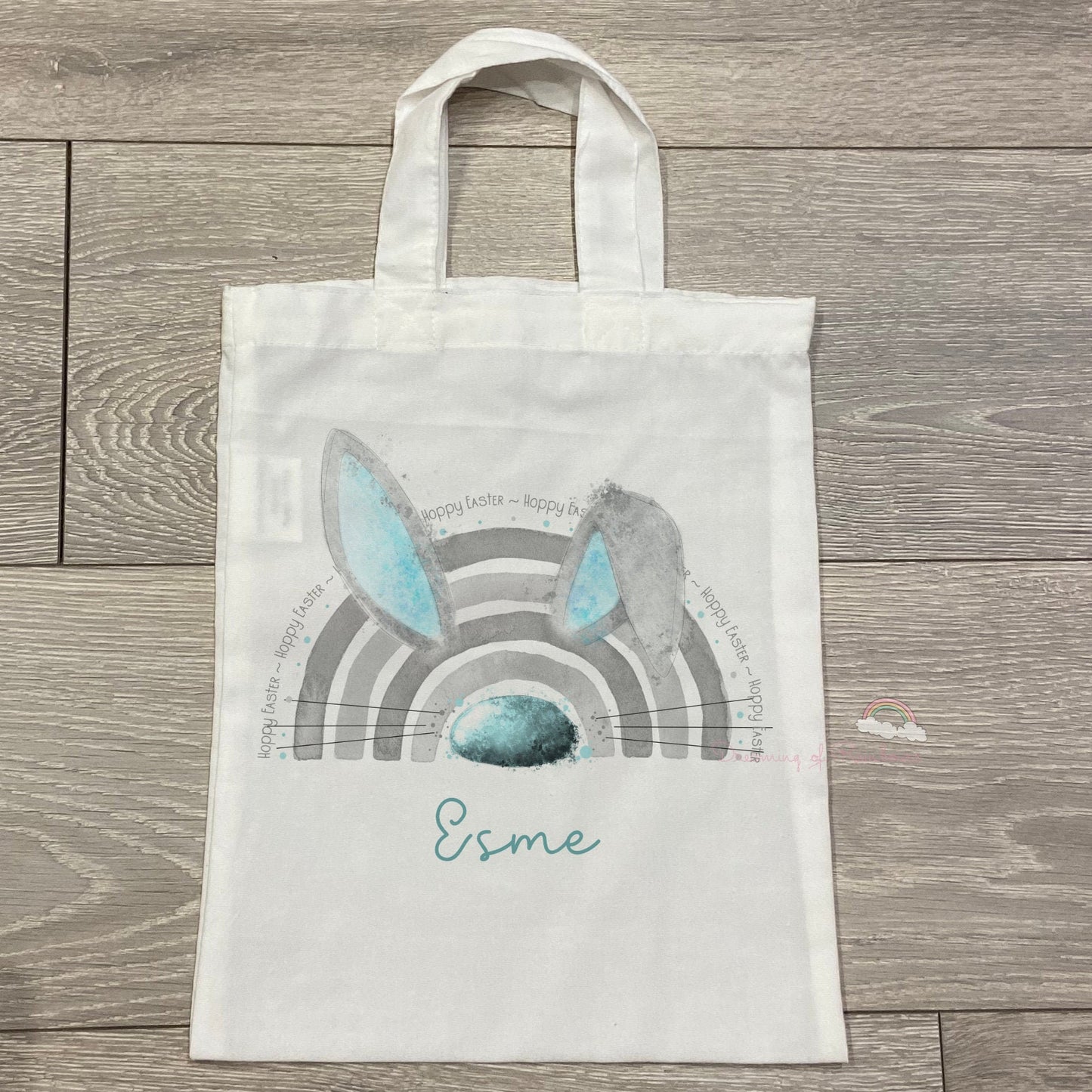 Personalised Easter Bunny Bag| Easter Egg Hunt Bag