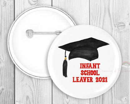 School Leaver Badge | School Graduation Badge | Graduation Award
