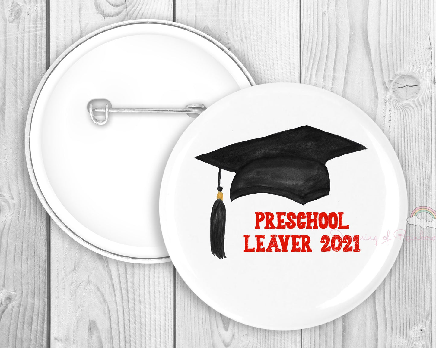 Nursery Leaver Badge | Preschool Graduation Badge | Graduation Award