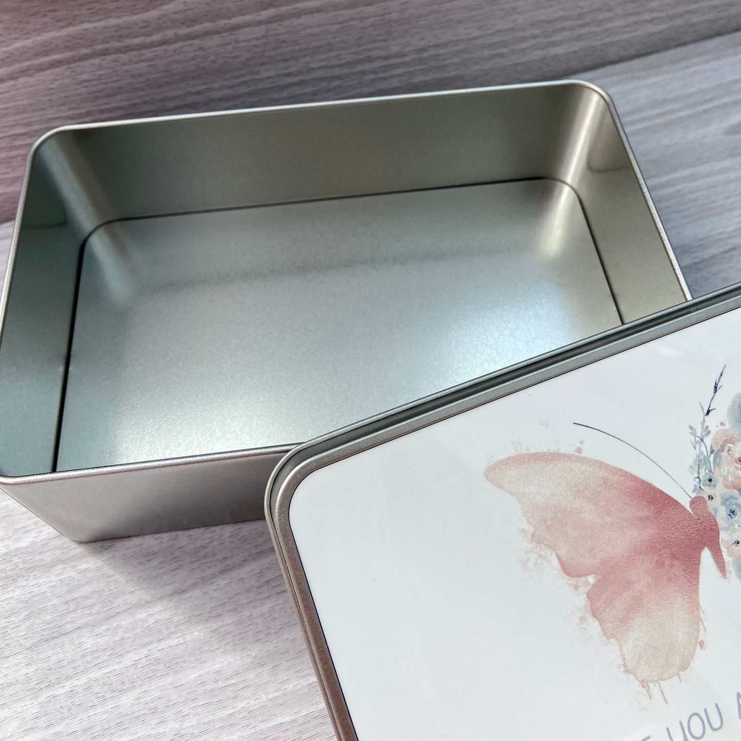 Personalised Butterfly Treat Tin | Butterfly Gift