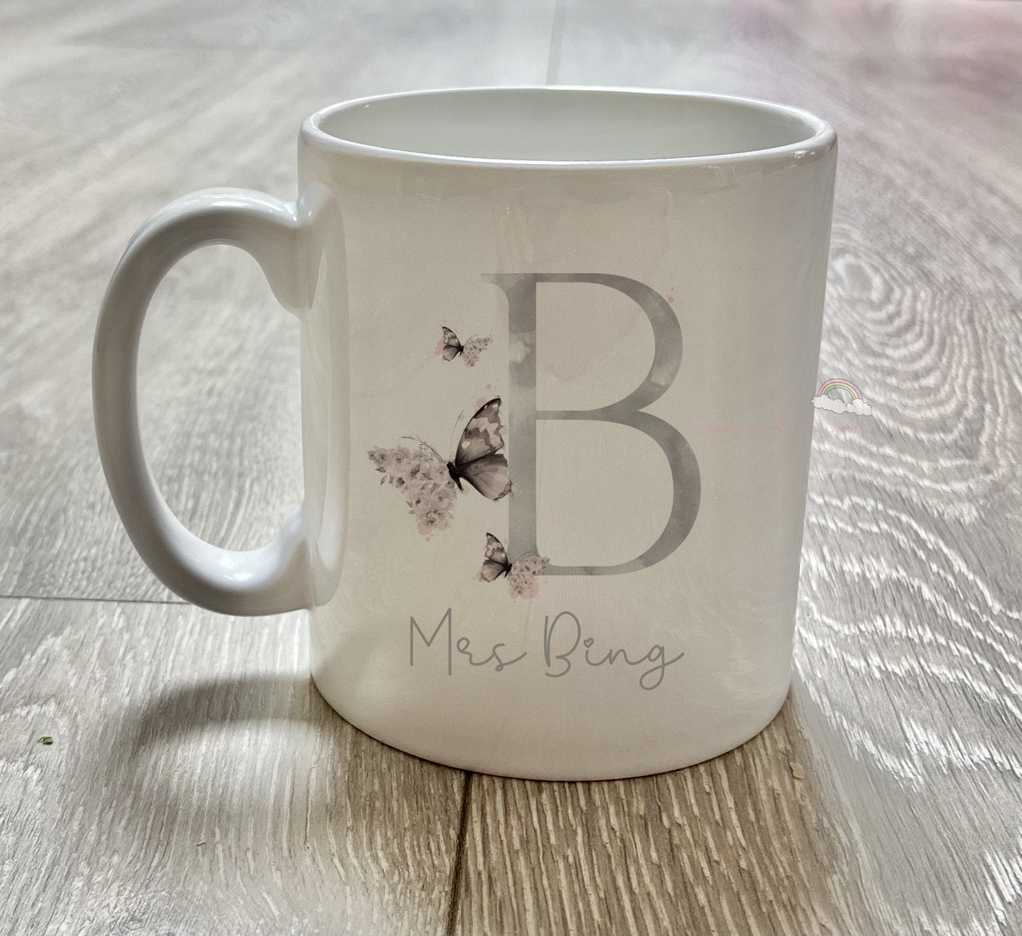 Butterfly Mug | Teacher Thank you | Headteacher Gift | Teacher Gift