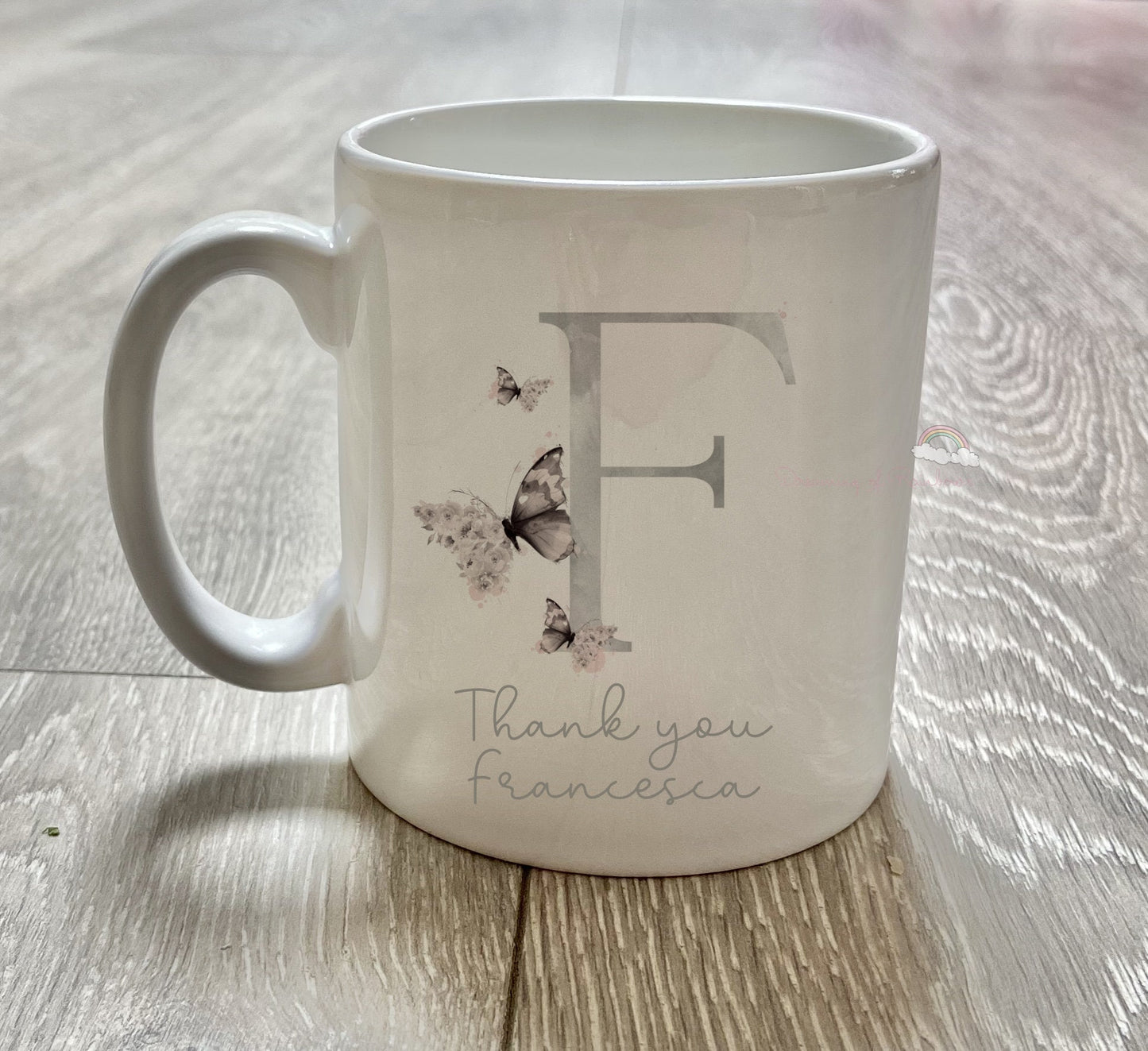 Butterfly Mug | Teacher Thank you | Headteacher Gift | Teacher Gift