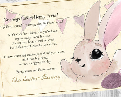 Personalised Letter from the Easter Bunny | Easter Letter