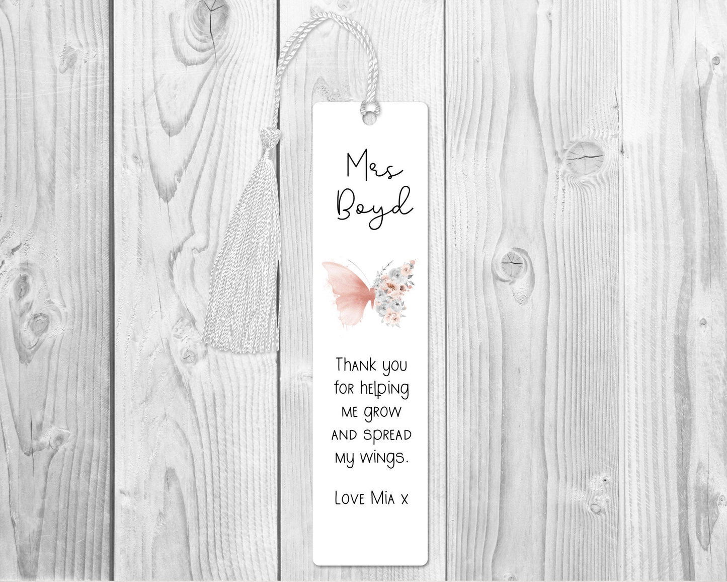 Teacher Gift | Personalised Bookmark