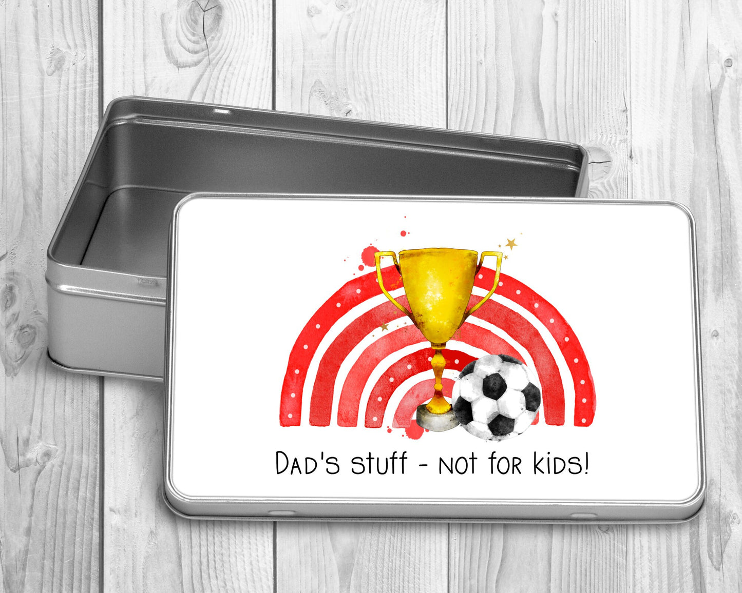 Personalised Football Treat Tin | Football Gift