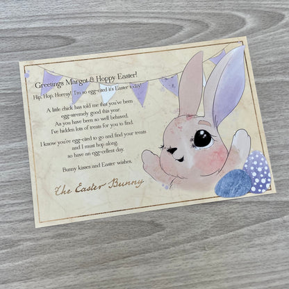 Personalised Letter from the Easter Bunny | Easter Letter