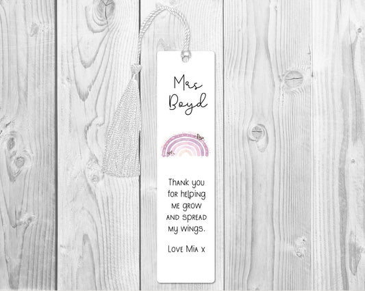 Teacher Gift | Personalised Bookmark