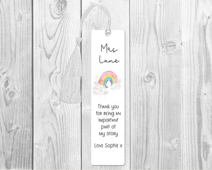 Teacher Gift | Personalised Bookmark