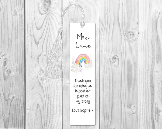 Teacher Gift | Personalised Bookmark