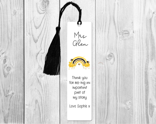 Teacher Gift | Personalised Bookmark