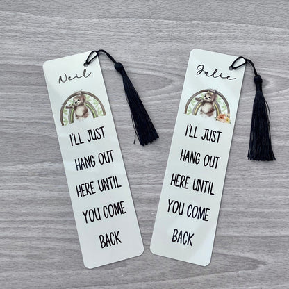 Sloth Gift | Personalised Bookmark | Personalised Sloth Bookmark