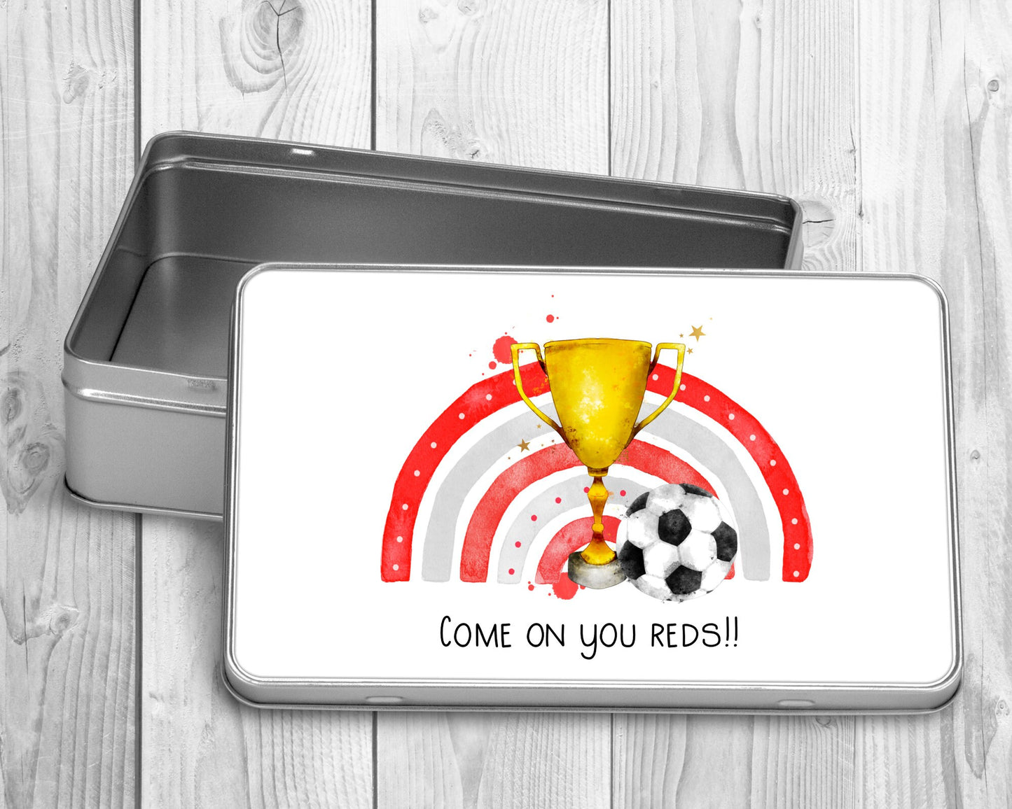 Personalised Football Treat Tin | Football Gift