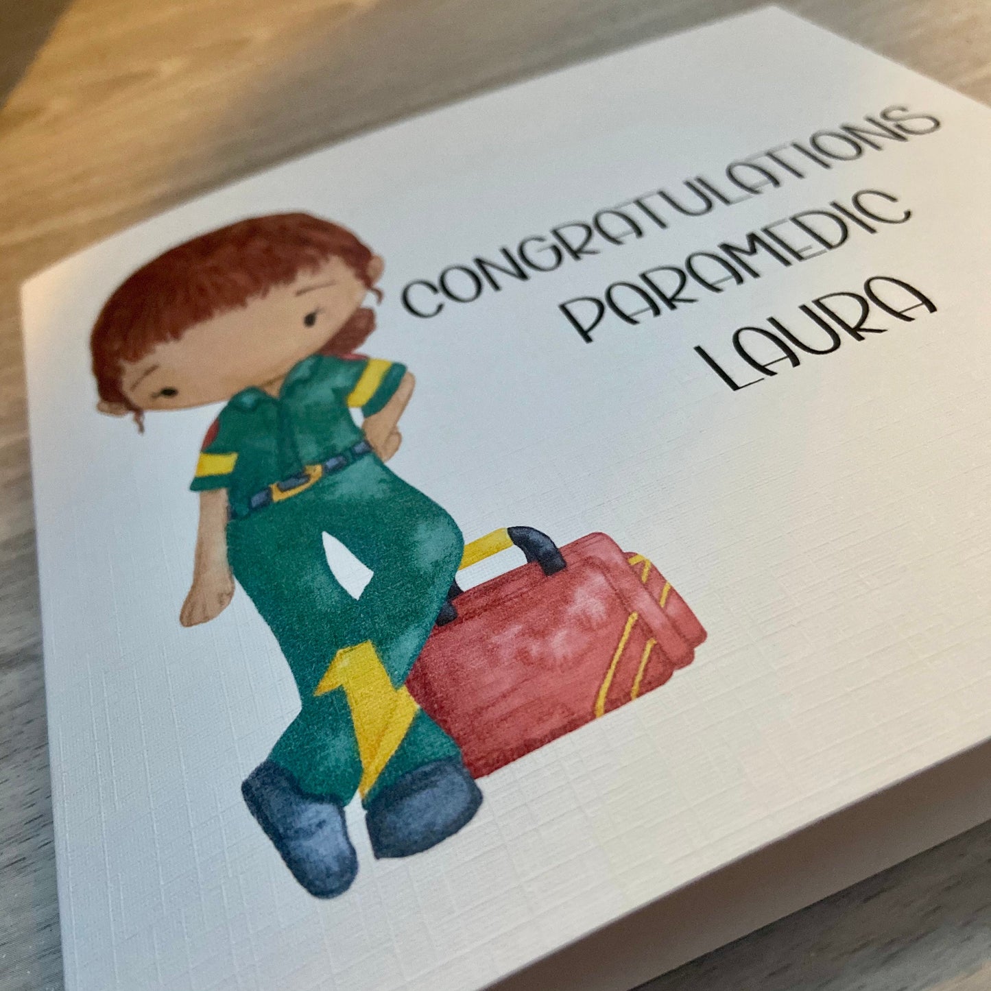 Paramedic Gift | Paramedic Card | Ambulance Driver Gift