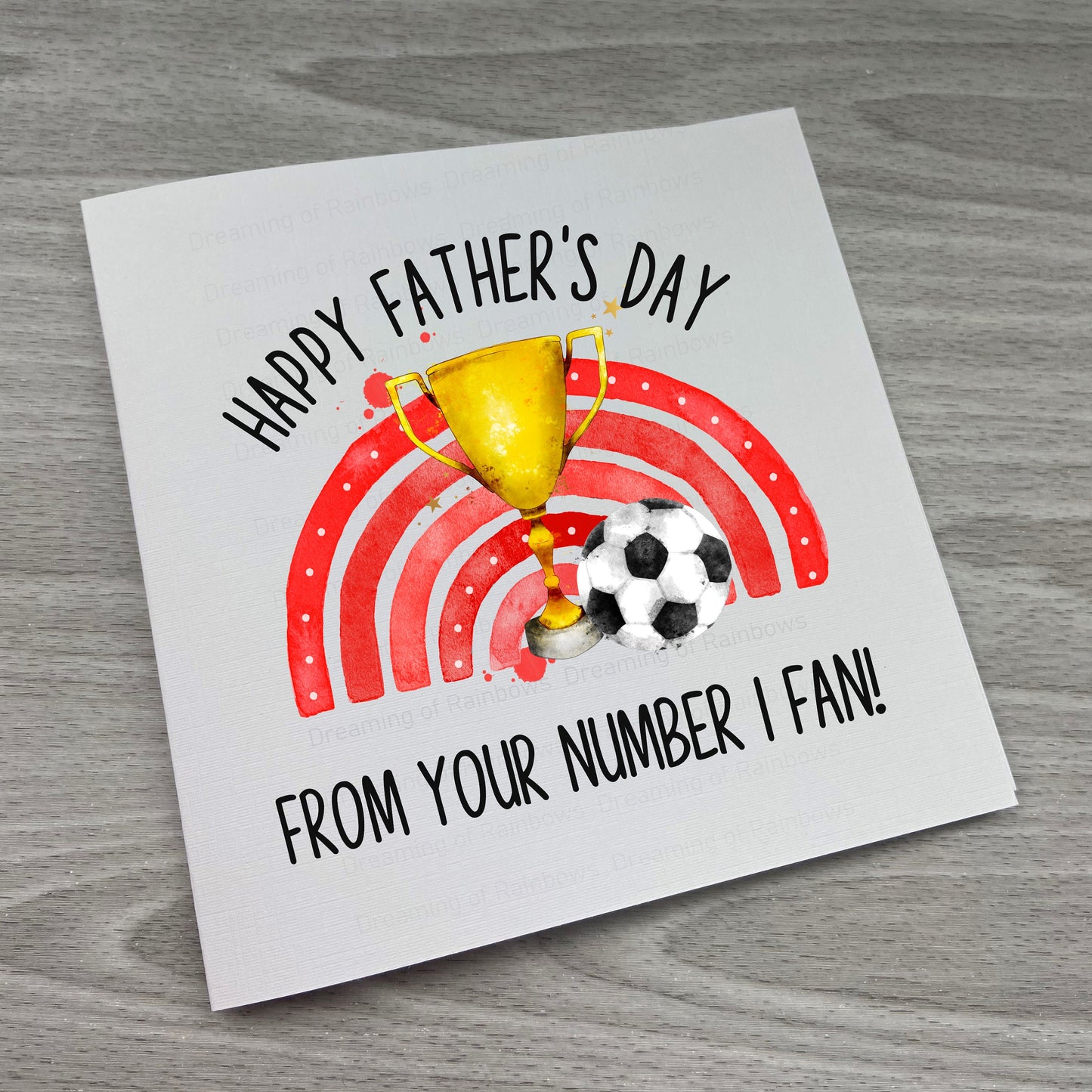 Personalised Fathers Day Card | Card for Daddy | Fathers Day Card