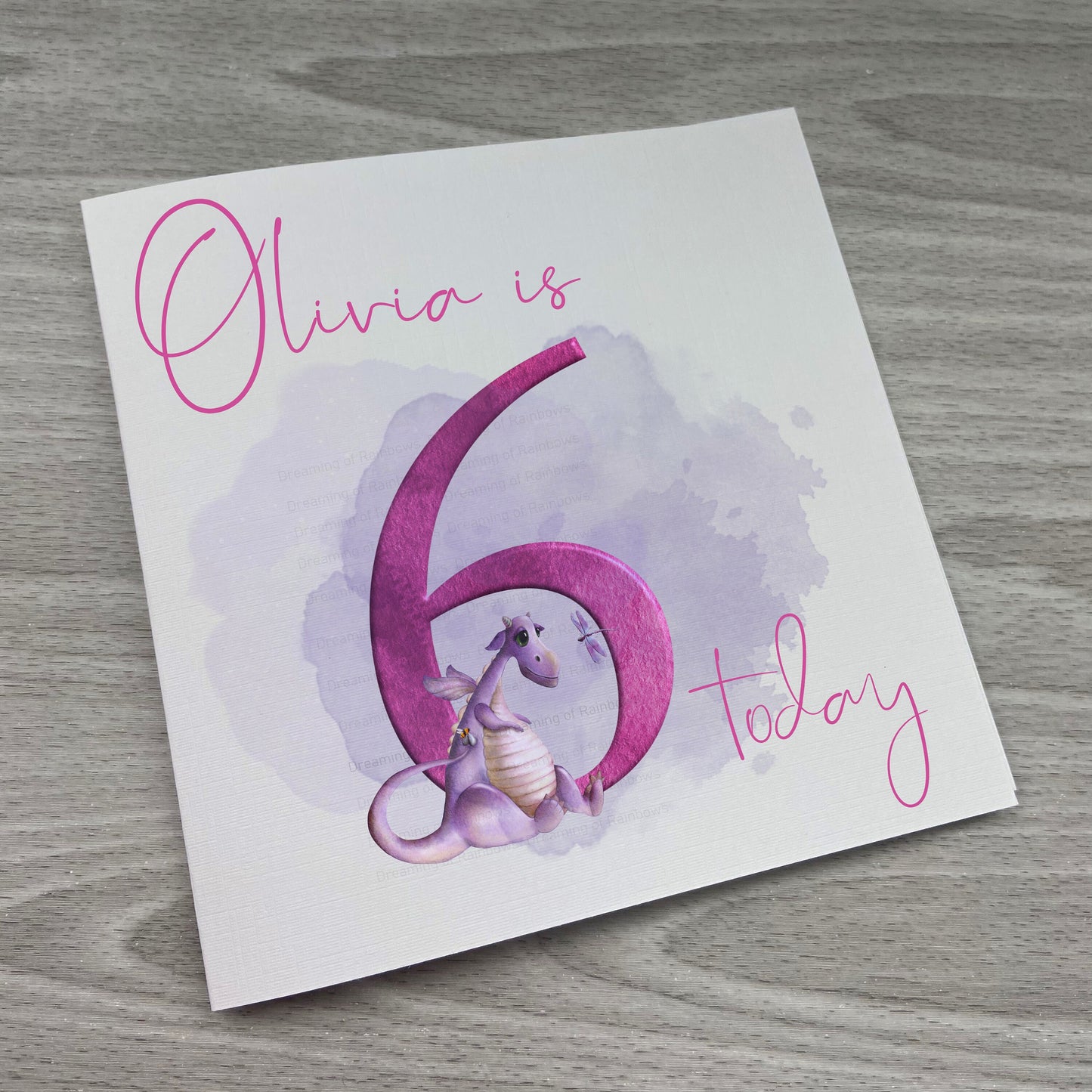 Personalised Dragon Birthday Card | Dragon Gift | Dragon Card