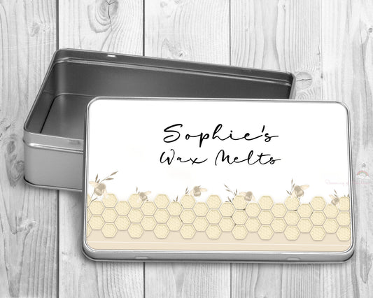 Personalised Bee Treat Tin | Bee Gift | Friend Gift