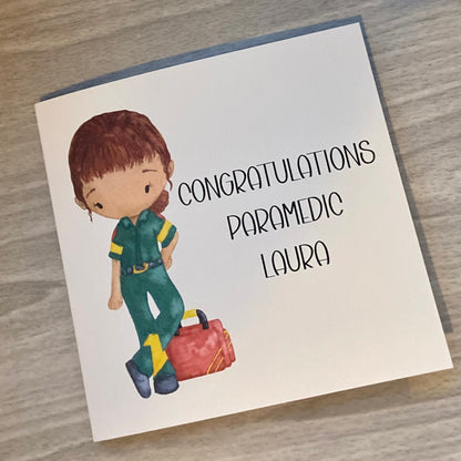 Paramedic Gift | Paramedic Card | Ambulance Driver Gift