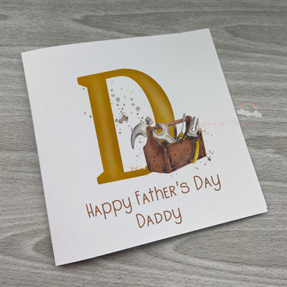 Personalised Fathers Day Card | Card for Daddy | Fathers Day Card