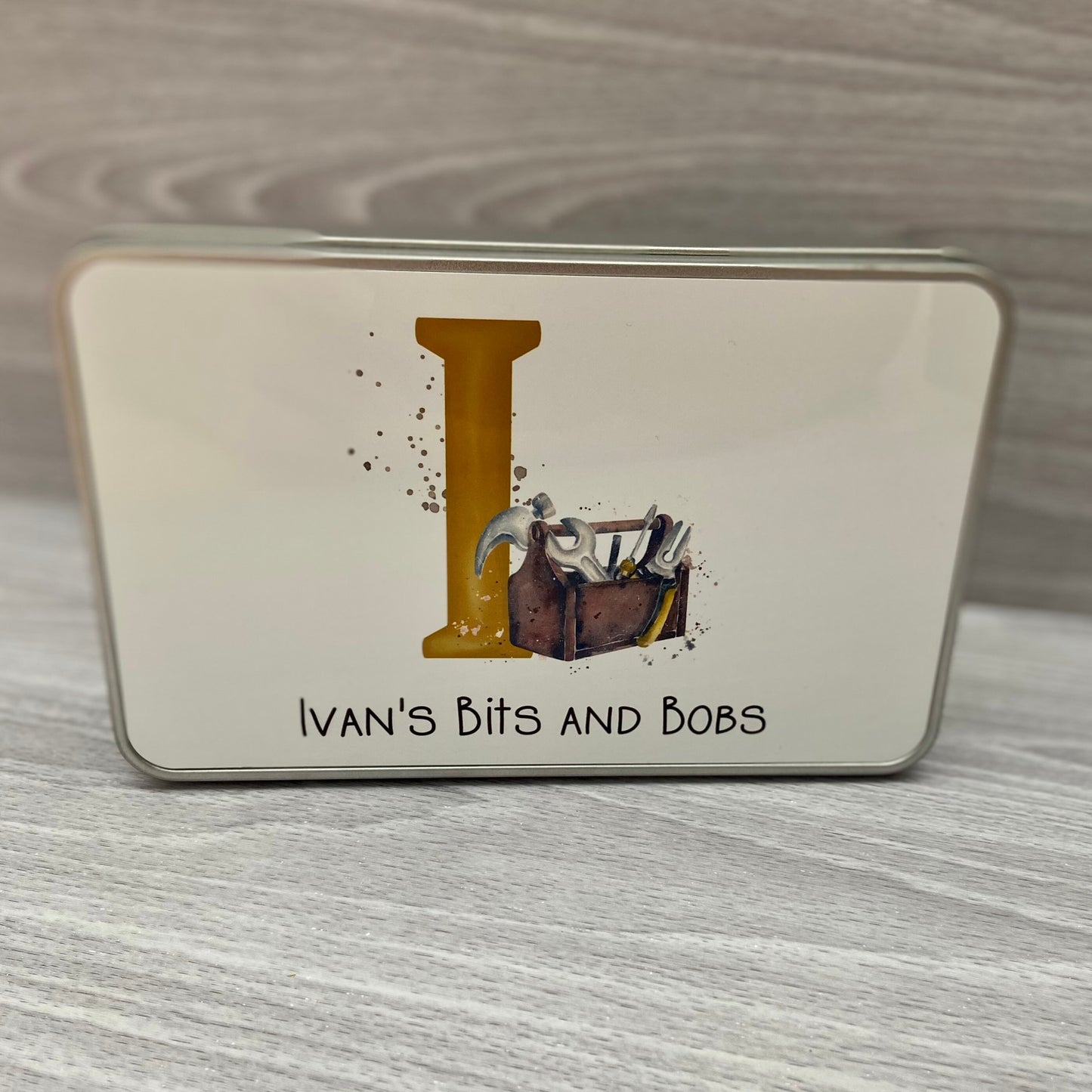 Personalised Toolbox Tin | Handyman Gift | Fathers Day Gift