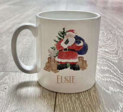 Personalised Father Christmas Mug | Personalised Christmas Eve Mug | Christmas Eve Box