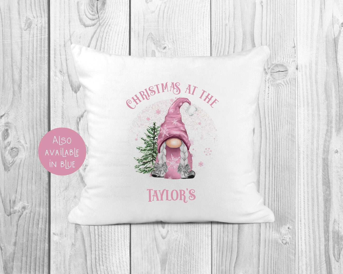 Personalised Christmas Cushion | Personalised Gonk Cushion | Christmas Decor