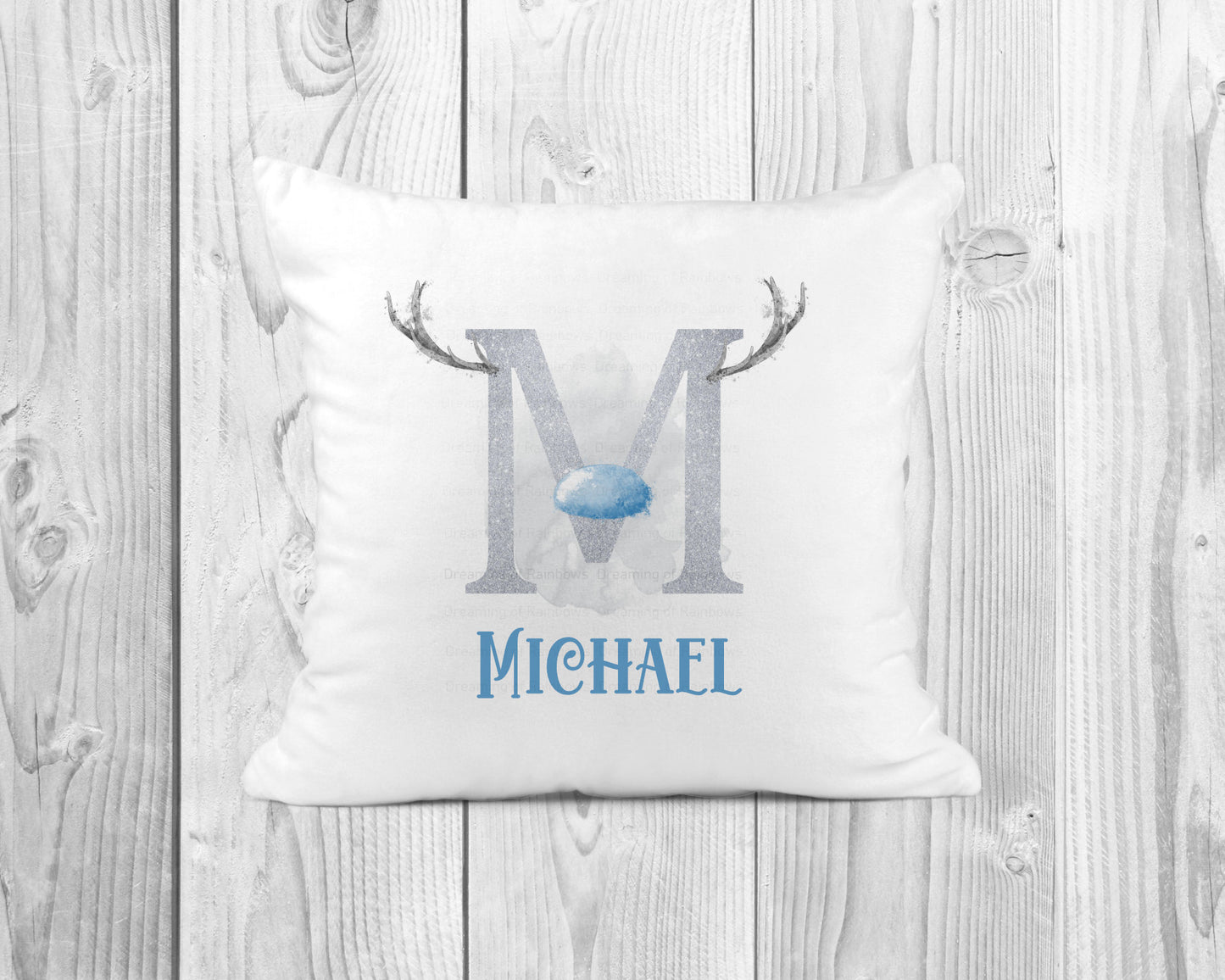 Personalised Christmas Cushion | Personalised Reindeer Cushion | Christmas Decor