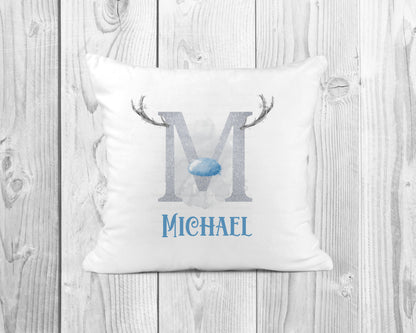 Personalised Christmas Cushion | Personalised Reindeer Cushion | Christmas Decor