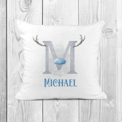 Personalised Christmas Cushion | Personalised Reindeer Cushion | Christmas Decor