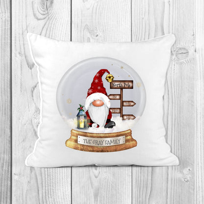 Personalised Christmas Cushion | Personalised Gonk Cushion | Christmas Decor | Gonk Family