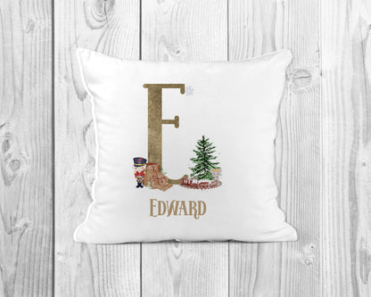 Personalised Christmas Cushion | Father Christmas Cushion | Christmas Decor