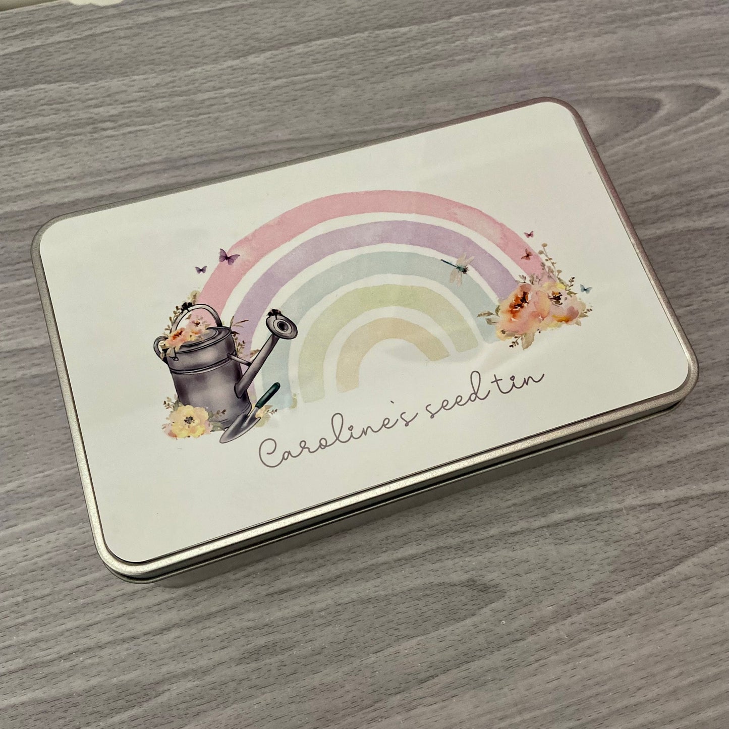 Personalised Seed Tin | Treat Tin | Gardening Gift