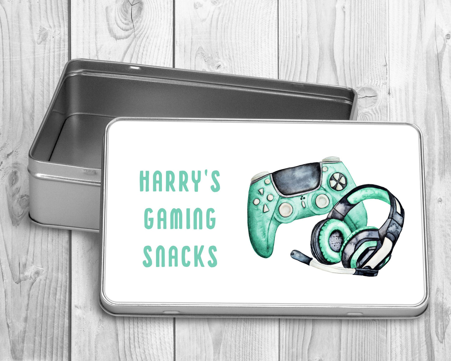 Personalised Gamer Treat Tin | Gaming Gift