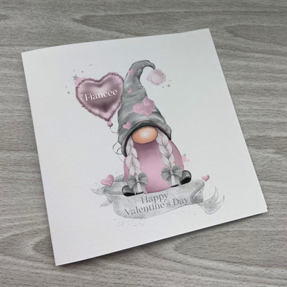 Personalised Valentine Card | Personalised Gift | Personalised Gonk Card | Gonk Valentines