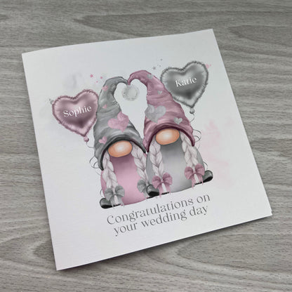 Personalised Valentine Card | Personalised Gift | Personalised Gonk Card | Gonk Valentines