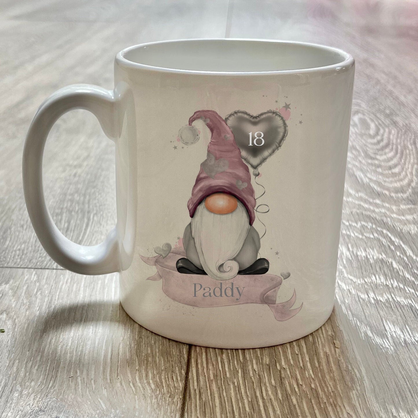 Personalised Gonk Mug | Personalised Christmas Eve Mug | Valentine's Gift