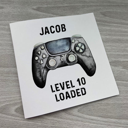 Gaming Birthday Card | Make up Gift | Personalised Gamer Card