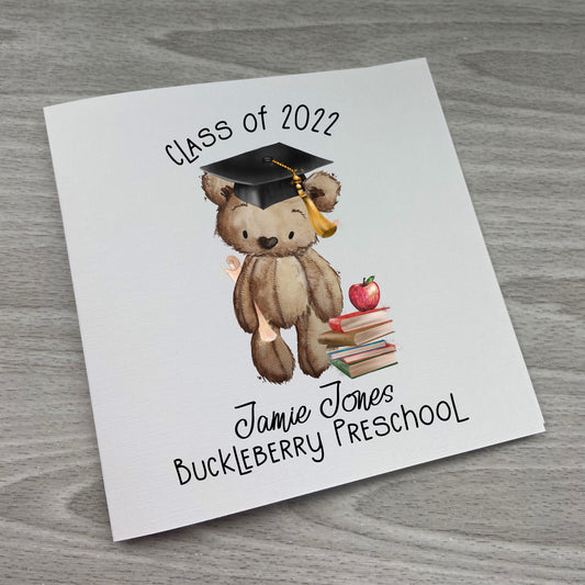 School Leaver Card | Personalised School Leaver Gift | Nursery Leaver